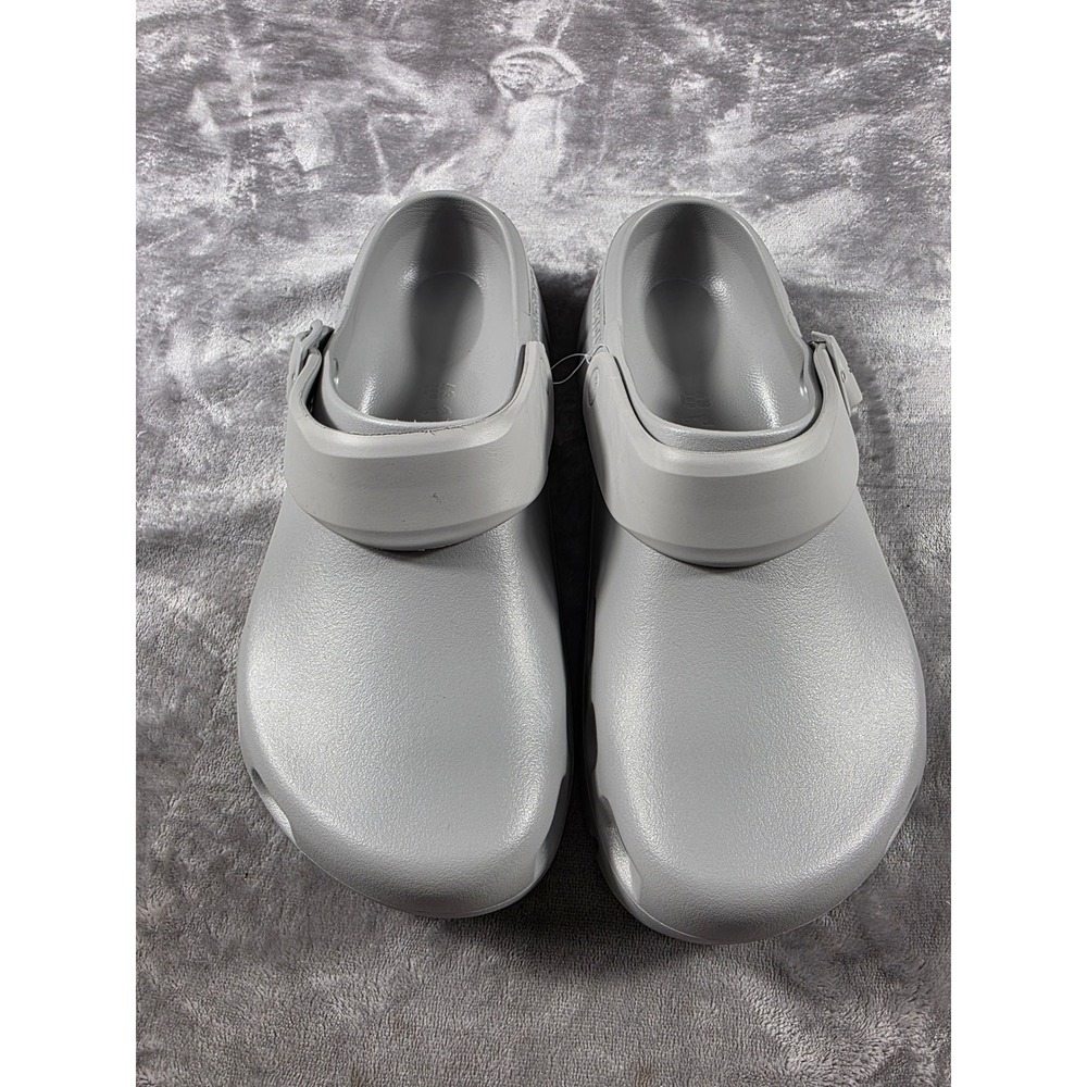 Birkenstock Birki Flow Clogs‎ Mens Size 10 Stone Coin Adjustable Strap NWOB